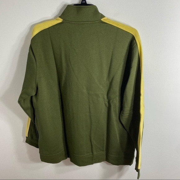Nike Sportswear Club Brushed Back Green Full Zip Sweatshirt NWT XXL Men’s - Picture 9 of 9